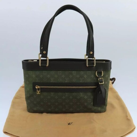 LOUIS VUITTON Monogram Mini Lucille PM Hand Bag TST Khaki - Picture 5 of 16